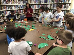 SLP 2024 COF - Craft, paper plate dragons 6-24-24