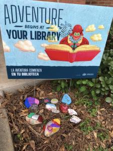 Rock Painting. Rock Garden @ CPL. 6-27-24